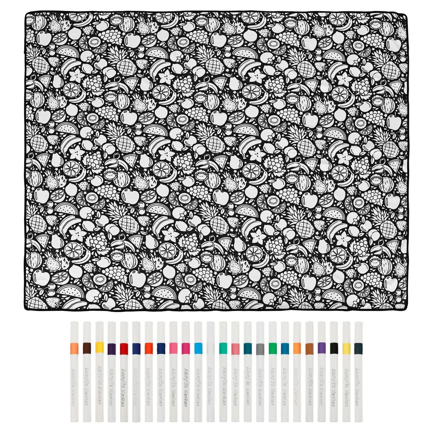 The Doodle Blanket — Coloring Blanket for Kids & Family
