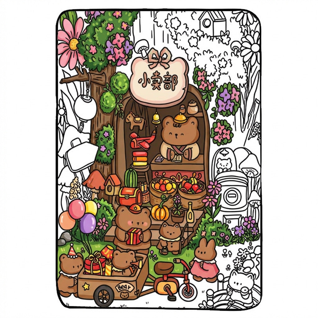 Doodle Blanket pattern variants