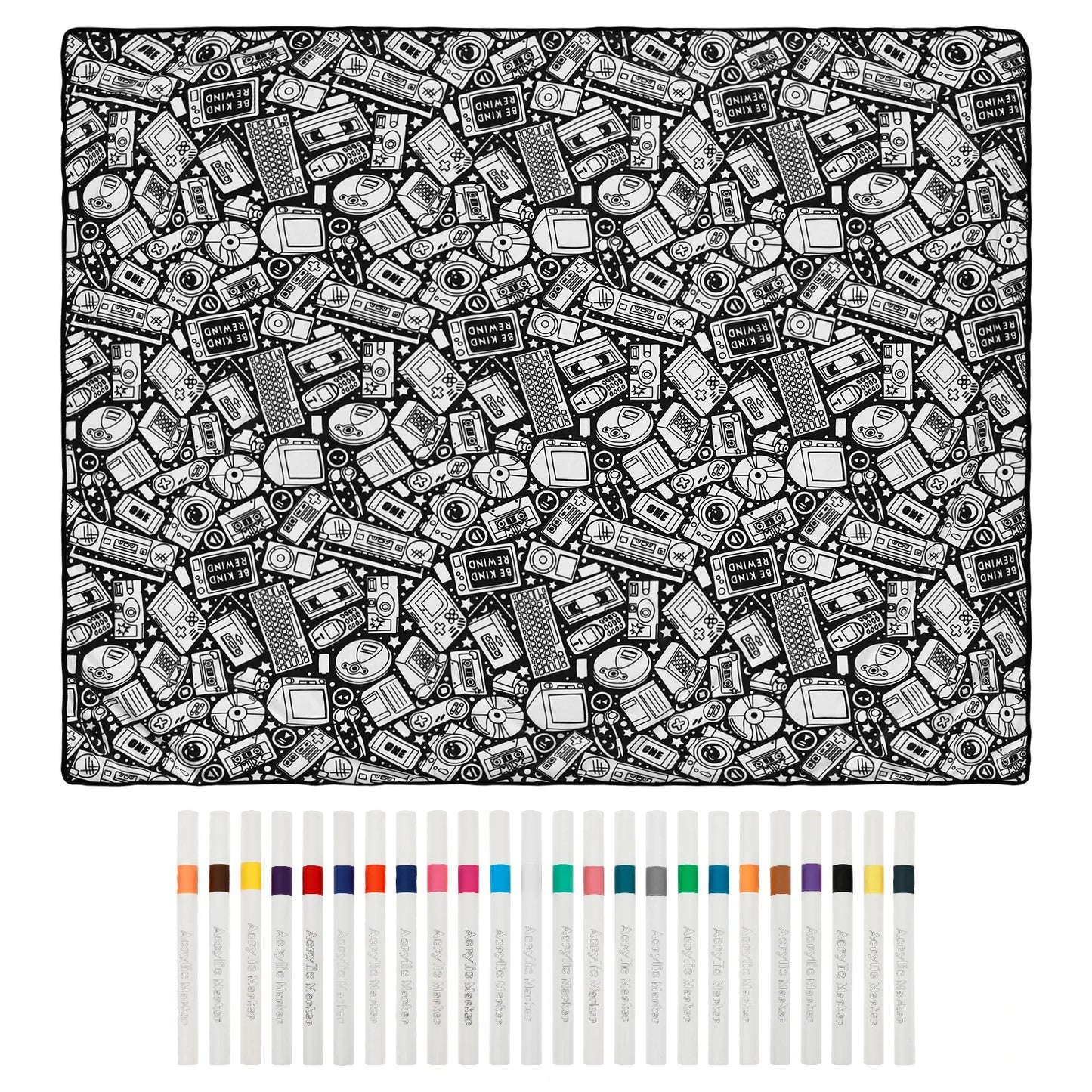 The Doodle Blanket — Coloring Blanket for Kids & Family