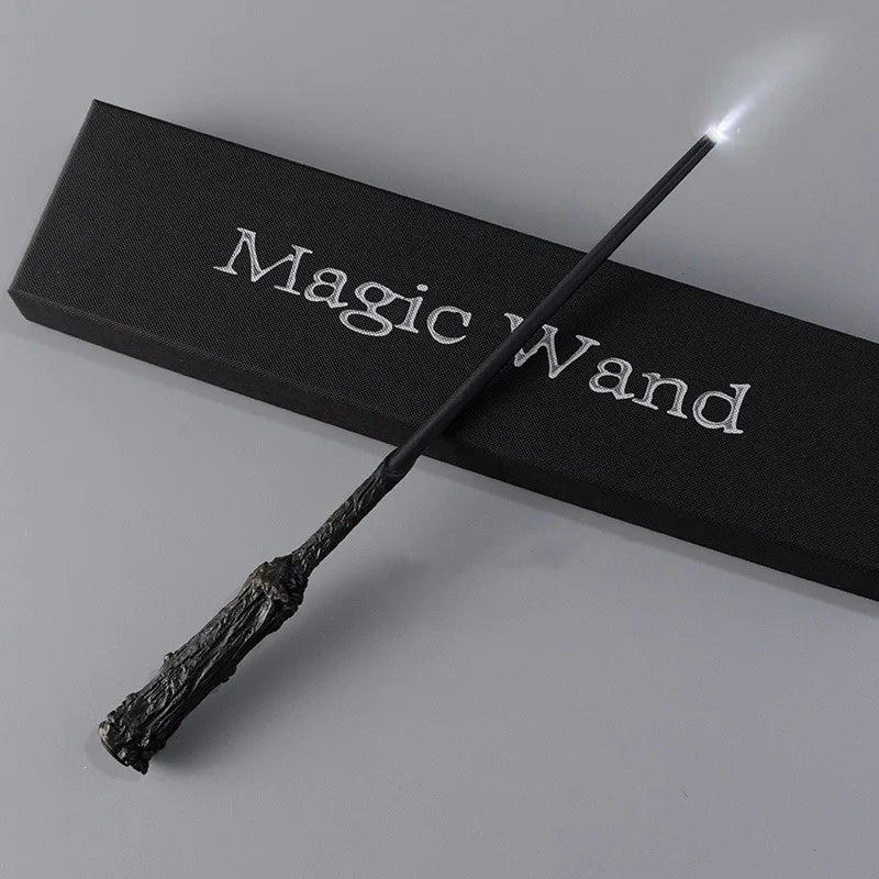 Harry Potter glowing wand Hermione Dumbledore glowing wand LED light battery glowing COS Halloween