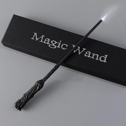 Harry Potter glowing wand Hermione Dumbledore glowing wand LED light battery glowing COS Halloween