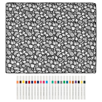 The Doodle Blanket — Coloring Blanket for Kids & Family