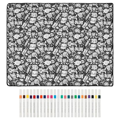 The Doodle Blanket — Coloring Blanket for Kids & Family