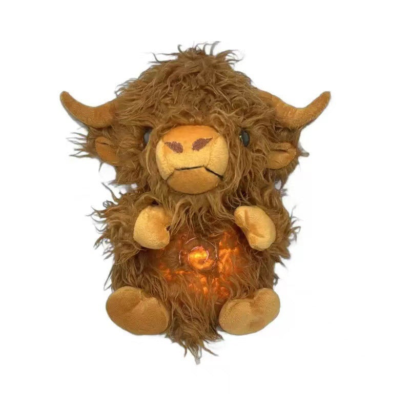 Mooly Highland cow plush cuddle